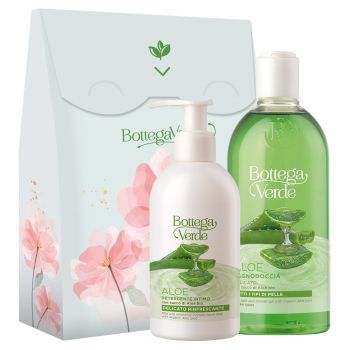 Set cadou femei, curatare corp, cu aloe vera ieftin