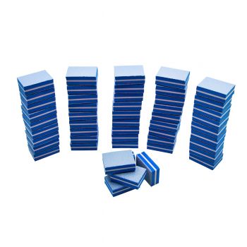 Buffer Baby pentru Unghii, Set 50 buc, Blue la reducere