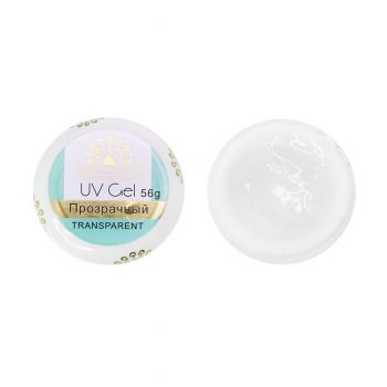 Gel Constructie Unghii UV Gel Clear 56g, Transparent la reducere