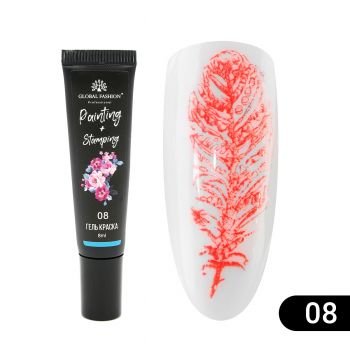 Gel Vopsea pentru Pictura Chinezeasca si stamping 8 ml, Painting Stamping 08