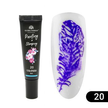 Gel Vopsea pentru Pictura Chinezeasca si stamping 8 ml, Painting Stamping 20