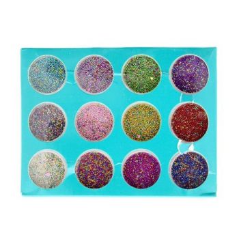 Set 12 Decoratiuni Unghii, Global Fashion, Perle Mix, Multicolor la reducere