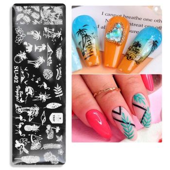 Matrita Unghii pentru Stampila summer trends SU-02