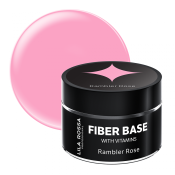 Gel de baza lila rossa fiber builder base rambler rose 15 g