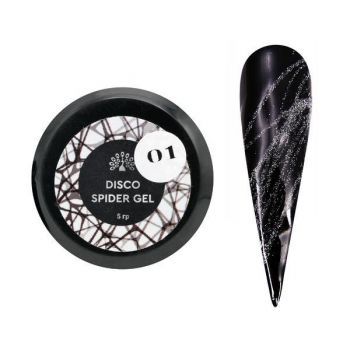 Gel Disco Spider, Global Fashion, 5g, Gri 01 ieftin