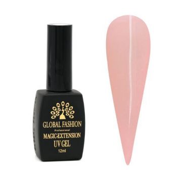 Gel UV pentru constructie, Magic Extension 12 ml, Roz 11