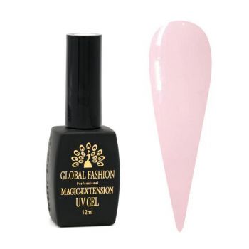 Gel UV pentru constructie, Magic Extension 12 ml, Roz pal 03 la reducere