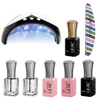 Kit oja semipermanenta Lilac Nude 6 oje #1