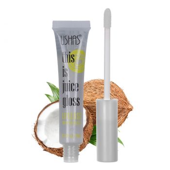 Luciu de buze Ushas Lipgloss Infused Color, Coconut