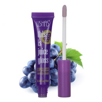 Luciu de buze Ushas Lipgloss Infused Color, Grape la reducere