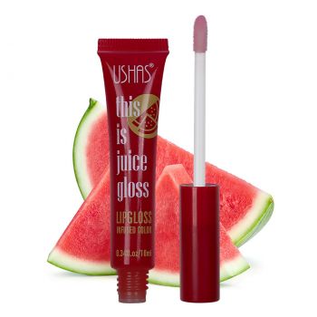 Luciu de buze Ushas Lipgloss Infused Color, Watermelon la reducere