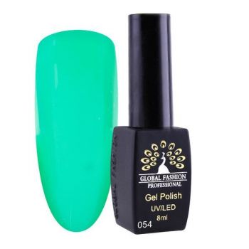 Oja semipermanenta, Global Fashion, London, 8 ml, Verde 54 ieftina