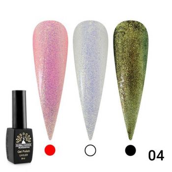 Oja semipermanenta, Global Fashion, Shine Star, 8 ml 04