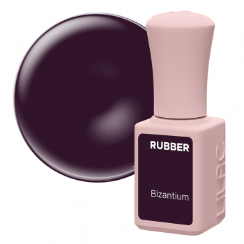 Oja semipermanenta Lilac Rubber Bizantium 6 g
