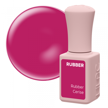 Oja semipermanenta Lilac Rubber Cerise 6 g