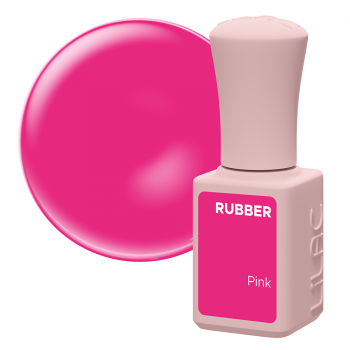 Oja semipermanenta Lilac Rubber Pink 6 g
