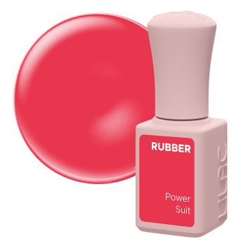 Oja semipermanenta Lilac Rubber Power Suit 6 g