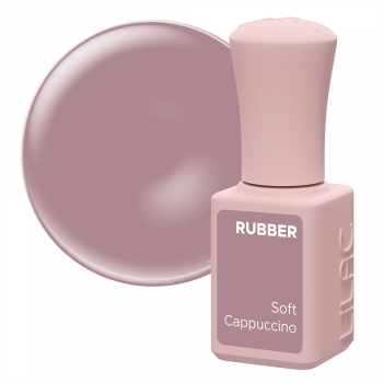 Oja semipermanenta Lilac Rubber Soft Cappuccino 6 g