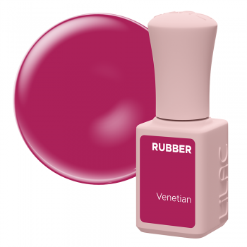 Oja semipermanenta Lilac Rubber Venetian 6 g