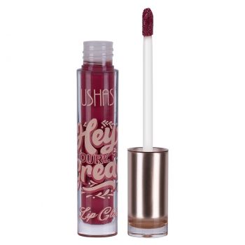 Ruj lichid mat Ushas Hey You're So Great Lip Gloss #12 la reducere