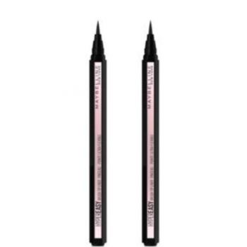 Set 2 x creion pentru conturul ochilor Hyper Easy Maybelline, Negru