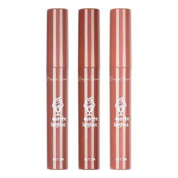 Set 3 Rujuri Lichide Mate Ranee Delicious Matte Lipgloss #B