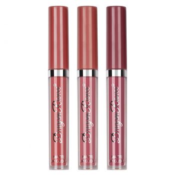 Set 3 Rujuri Lichide Mate Ranee Matte Liquid Lipstick, D la reducere