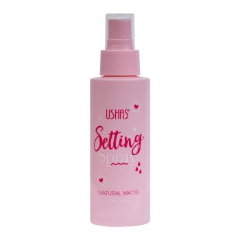 Spray Fixare Machiaj Ushas, More Matte Please, 120ml