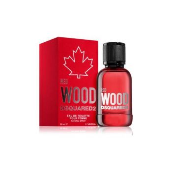 Apa de toaleta, femei, Dsquared2, Red Wood, 50 ml