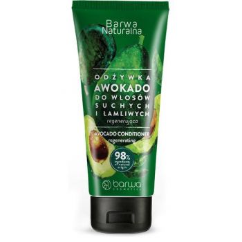 Balsam regenerant de par cu avocado, Barwa Cosmetics, tub 200 ml ieftin