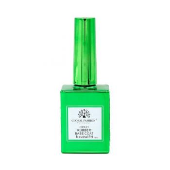 Base Coat Cold Rubber,  Global Fashion, 15 ml, transparent