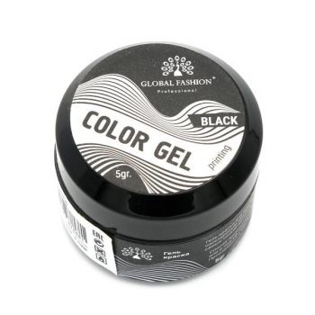 Gel color, Global Fashion, 5 gr, Negru de firma original