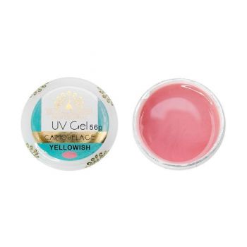 Gel de constructie pentru unghii, cover, UV Gel Yellowish, 56 gr ieftin