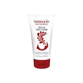 Gel facial exfoliant delicat, curatare profunda Herbacin Skin Solutions 75 ml ieftin