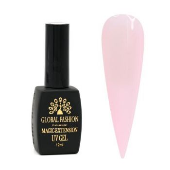 Gel UV pentru constructie, Magic Extension 12 ml, Roz pal 09 de firma original