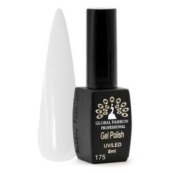 Oja semipermanenta Black Elite, Global Fashion, 8 ml, Alb 175