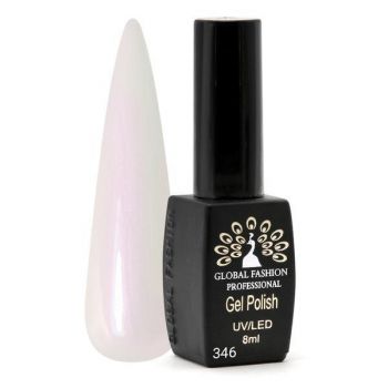 Oja semipermanenta Black Elite, Global Fashion, 8 ml, Alb 346 de firma originala