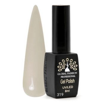 Oja semipermanenta Black Elite, Global Fashion 8 ml, Bej 319