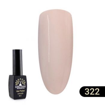 Oja semipermanenta Black Elite, Global Fashion 8 ml, Bej 322 de firma originala