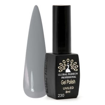 Oja semipermanenta Black Elite, Global Fashion, 8 ml, Gri 230 la reducere