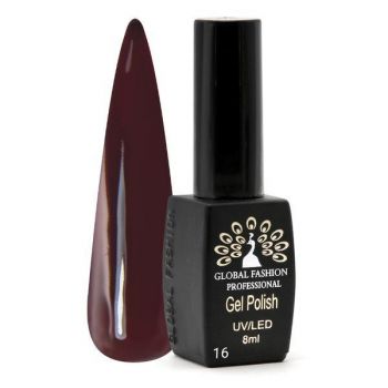 Oja semipermanenta Black Elite, Global Fashion, 8 ml, Maro 016 ieftina