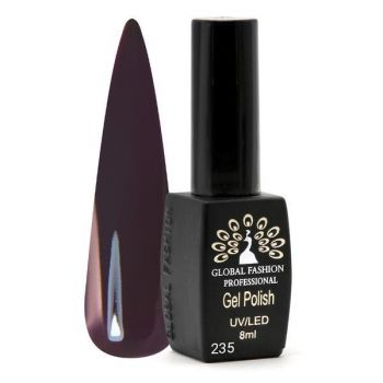 Oja semipermanenta Black Elite, Global Fashion, 8 ml, Maro 235 de firma originala