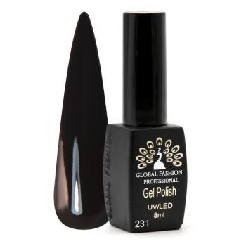 Oja semipermanenta Black Elite, Global Fashion, 8 ml, Negru 231 de firma originala