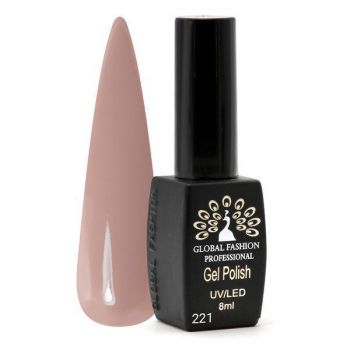 Oja semipermanenta Black Elite, Global Fashion, 8 ml, Nude 221 ieftina