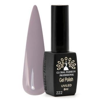 Oja semipermanenta Black Elite, Global Fashion 8 ml, Nude 222 ieftina