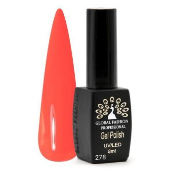 Oja semipermanenta Black Elite, Global Fashion, 8 ml, Rosu 278 Oja semipermanenta Black Elite, Global Fashion, 8 ml, Rosu 278