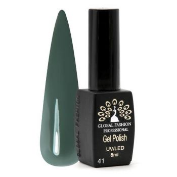 Oja semipermanenta Black Elite, Global Fashion 8 ml, Verde 041 de firma originala