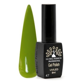 Oja semipermanenta Black Elite, Global Fashion 8 ml, Verde 047 ieftina