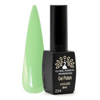 Oja semipermanenta Black Elite, Global Fashion 8 ml, Verde 234 de firma originala