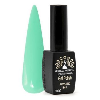 Oja semipermanenta Black Elite, Global Fashion 8 ml, Verde 300 la reducere